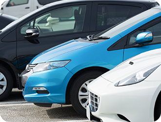 20台以上の提携駐車場完備